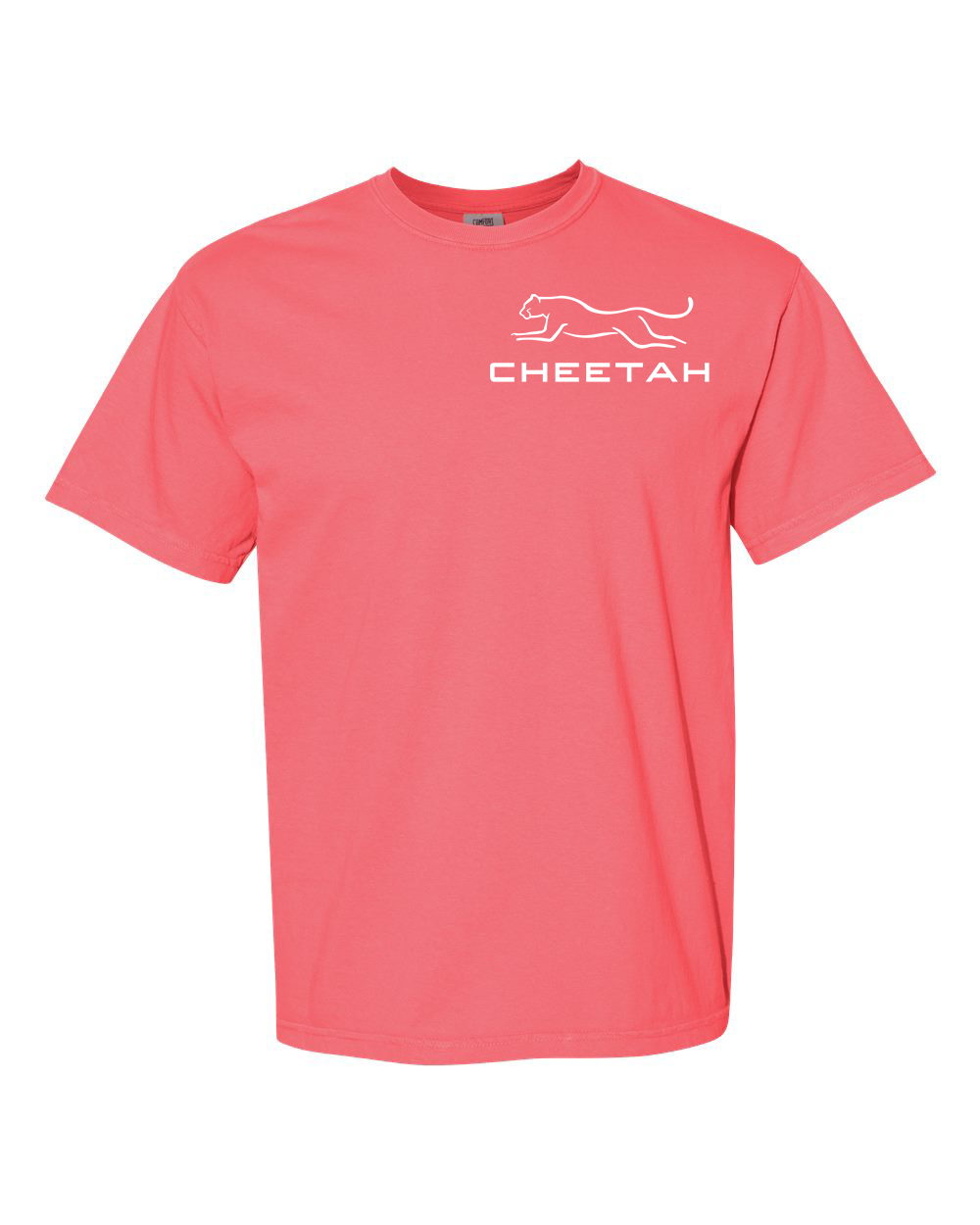 Watermelon Cheetah 100% Quality Cotton Short Sleeve