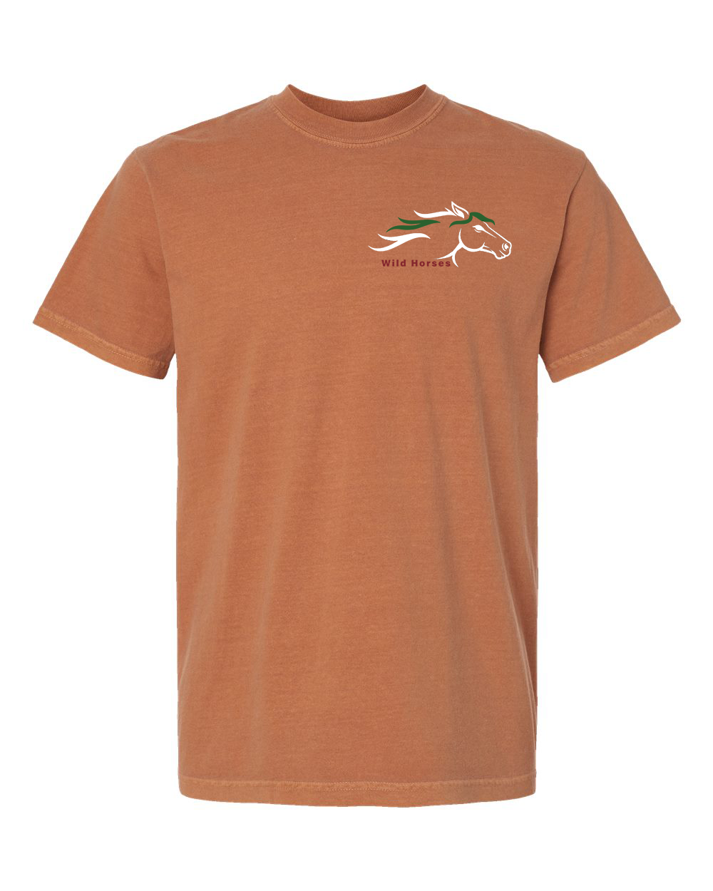 Yam Wild Horses 100% Quality Cotton Short Sleeve
