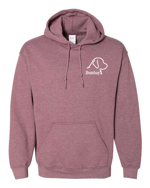 Heather Dark Maroon Heavy Blend Hoodie