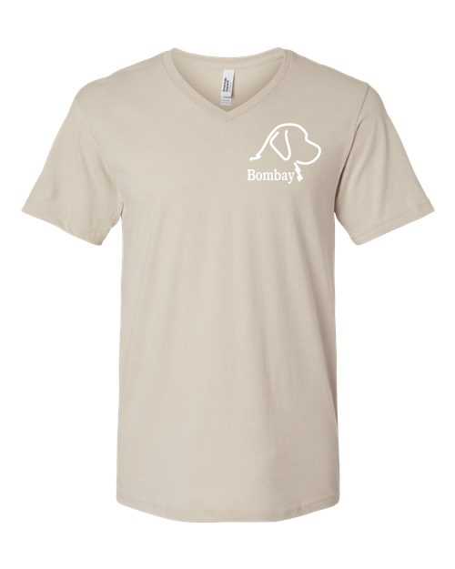 Heather Bone V-Neck