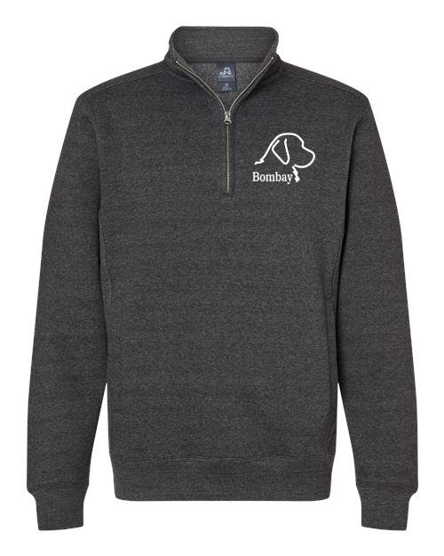 Charcoal Heather - 1/4 Zip Pullover