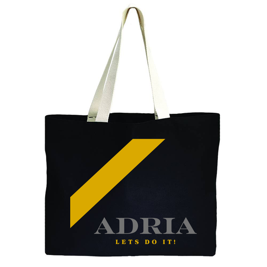 Black Charcoal Adria Collection Tote