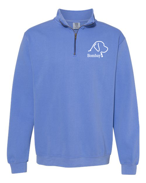 Flo Blue  - 1/4 Zip Pullover