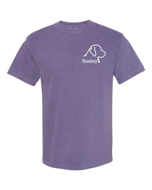 Grape Comfort Color Short Sleeve