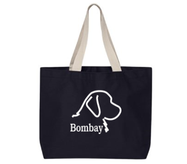 Navy Tote Bag