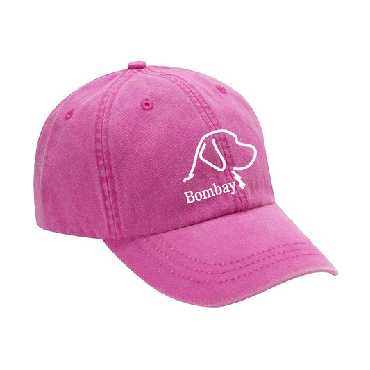 Neon Pink Bombay Hat (Leather Strap)