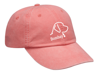 Navy Bombay Hat (Leather Strap)