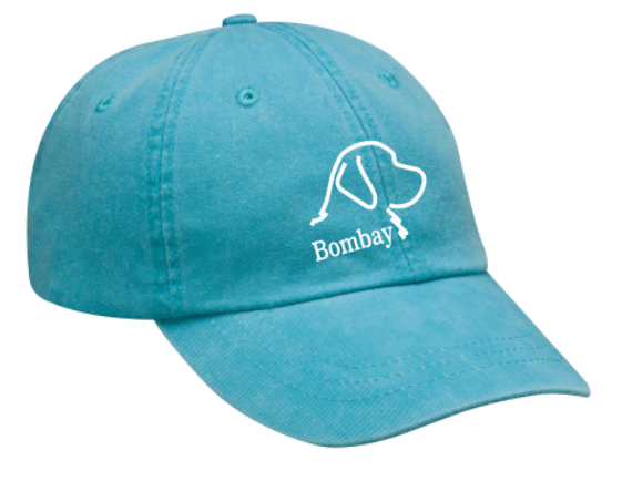 Navy Bombay Hat (Leather Strap)