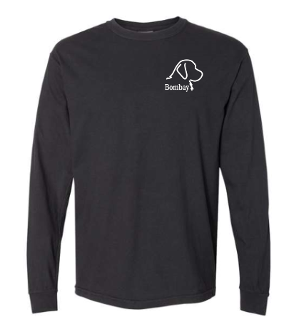 Black Comfort Colors Long Sleeve