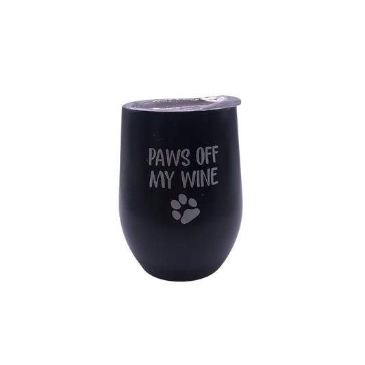 Paws off my wine tumbler