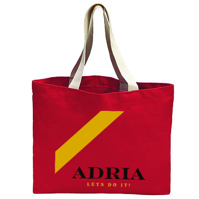 Red Charcoal Adria Collection Tote