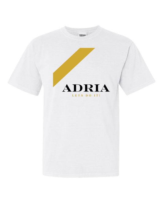 White Adria Tee