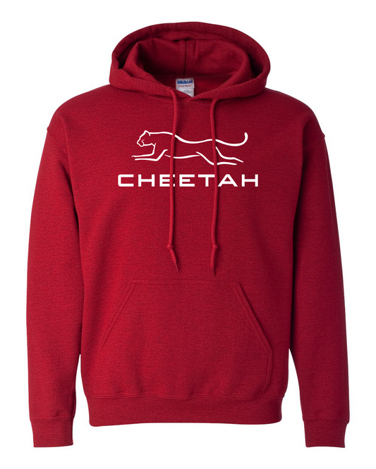 Antique Cherry Red 100% Quality Cotton Hoodie (Full Chest)