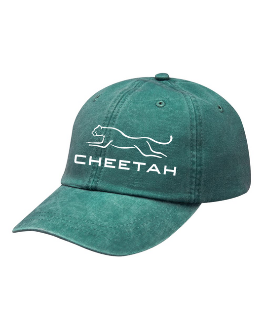 Aqua Cheetah 100% Quality Cotton Cap