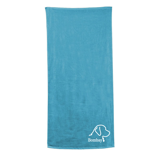 Aqua Beach Towel