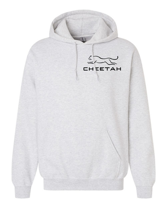 Ash 100% Quality Cotton Hoodie (Left Chest)