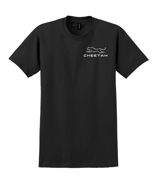 Black Cheetah 100% Quality Cotton Short Sleeve