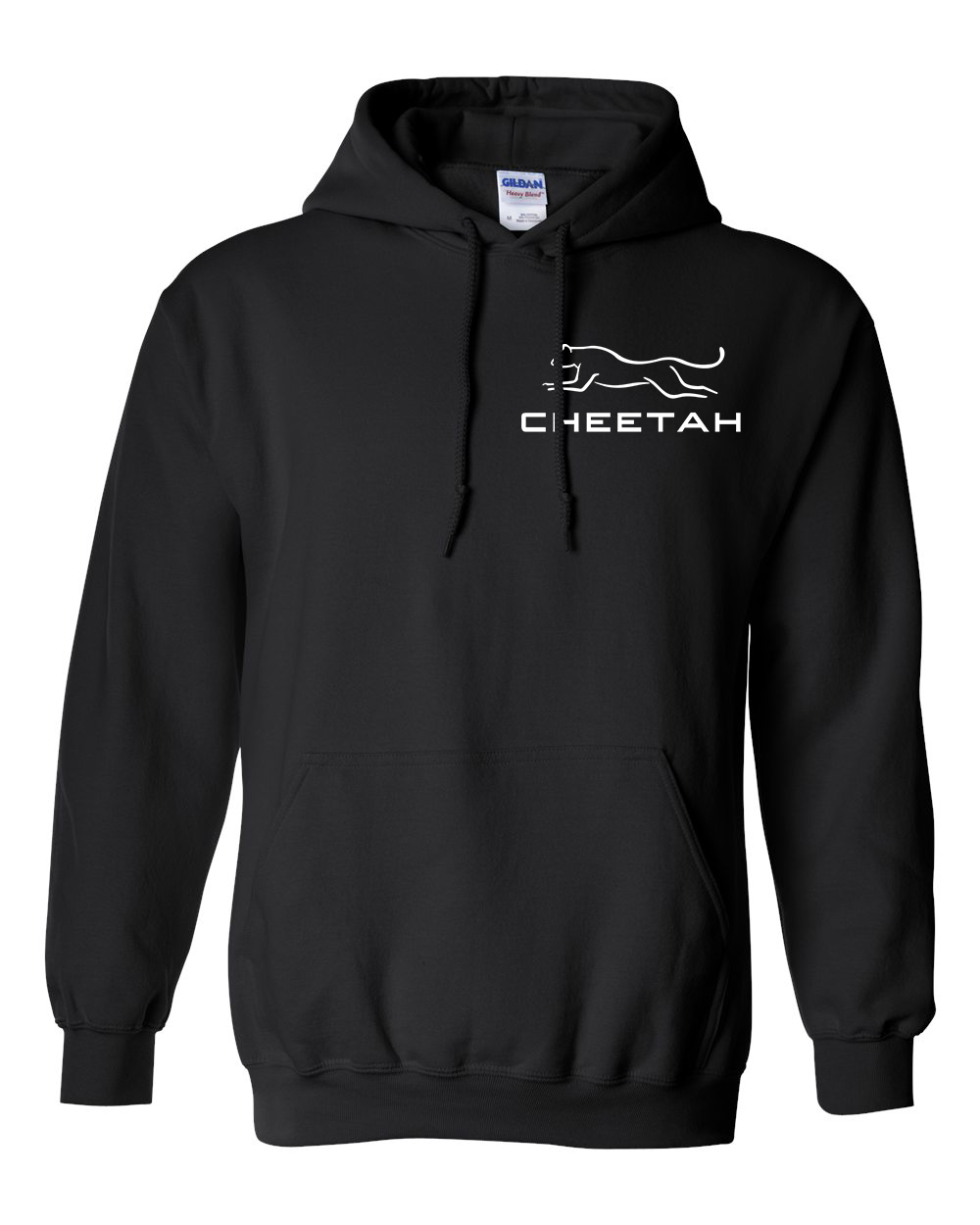 Black Cheetah 100% Quality Cotton Hoodie