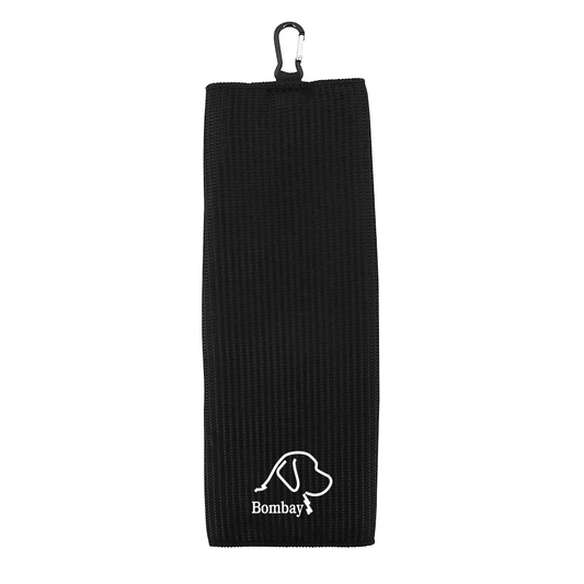 Black Golf Towel
