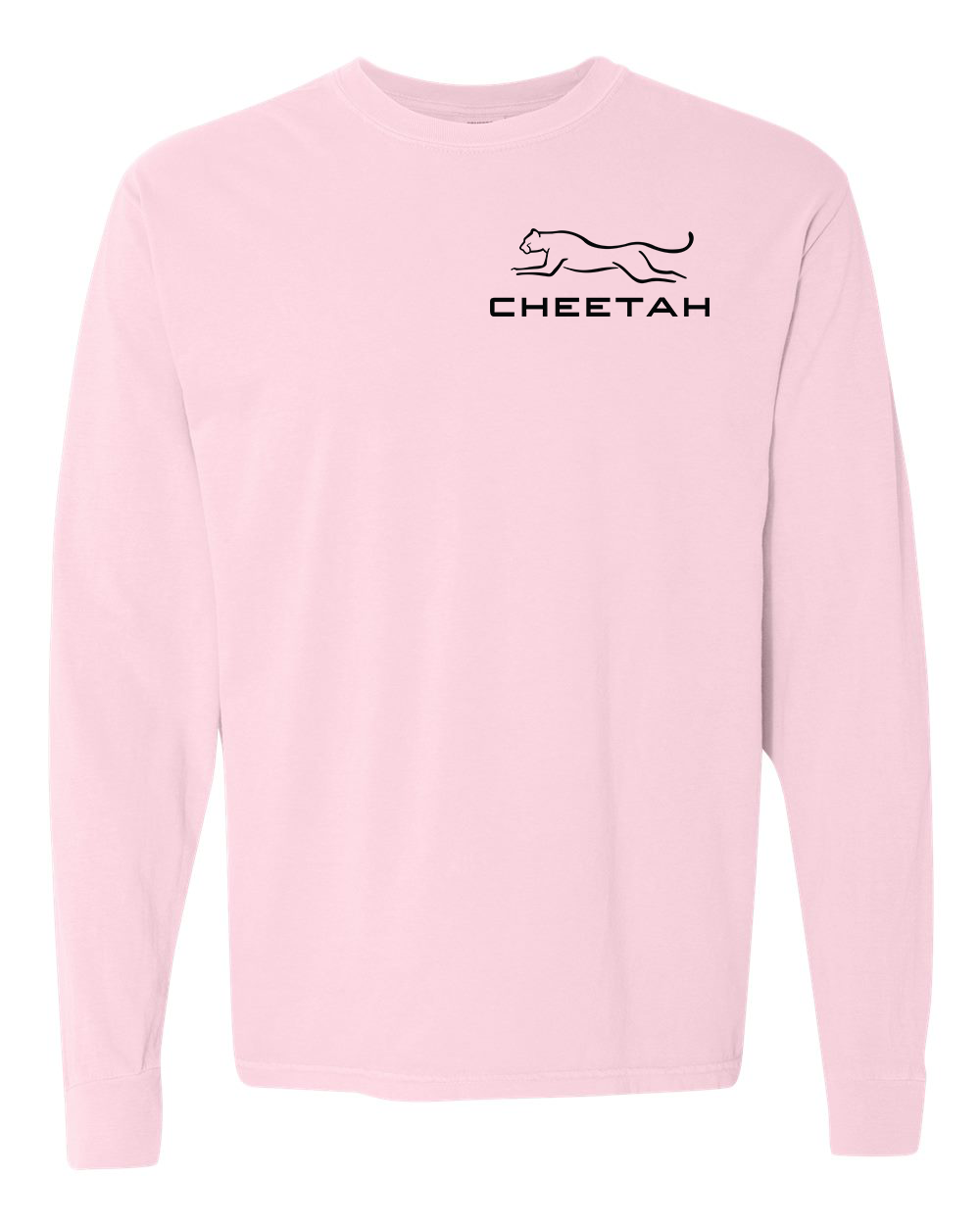 Blossom Cheetah 100% Quality Cotton Long Sleeve