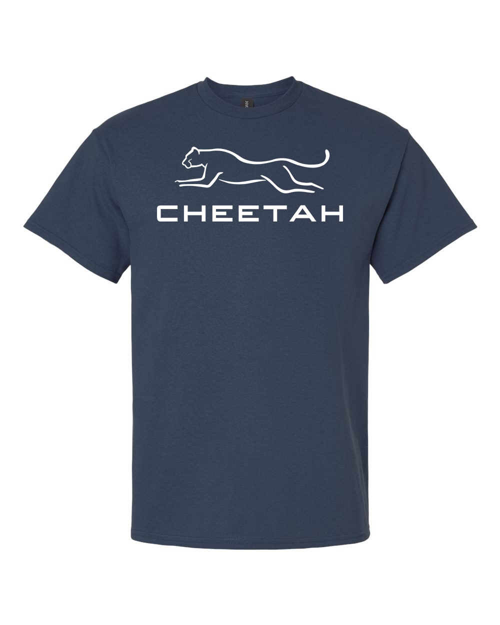 Blue Dusk Cheetah 100% Quality Cotton Short Sleeve (Full Chest)