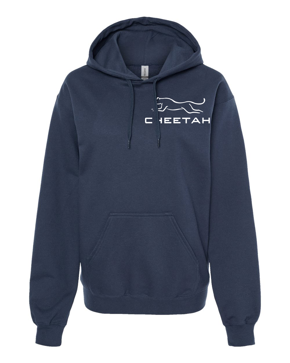 Blue Dusk Cheetah 100% Quality Cotton Hoodie