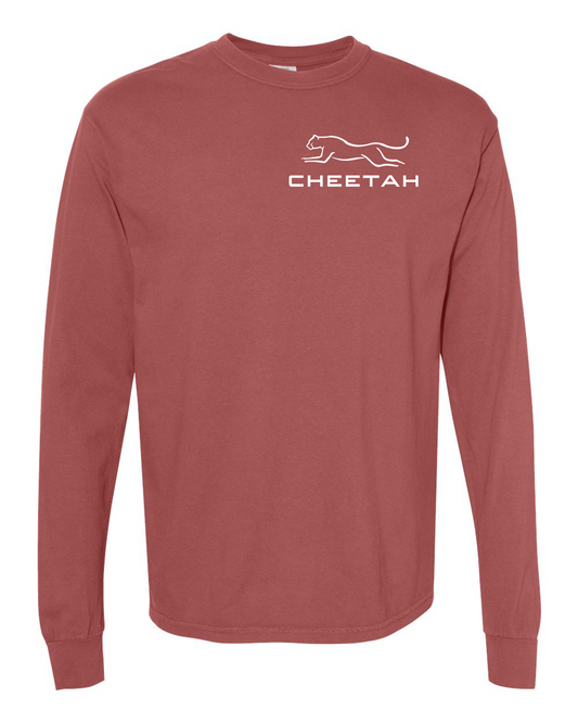 Brick Cheetah 100% Quality Cotton Long Sleeve