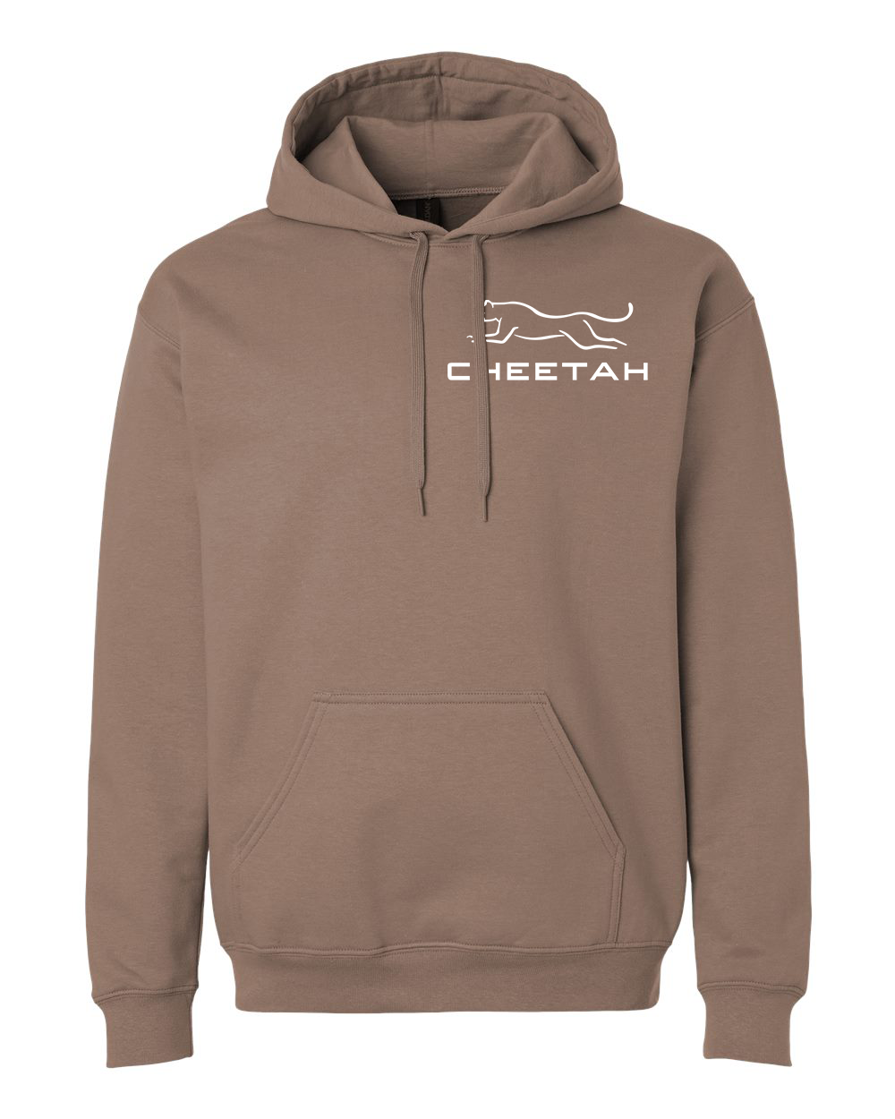 Brown Savana Cheetah 100% Quality Cotton Hoodie