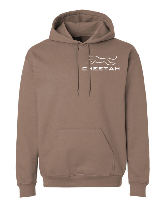 Brown Savana Cheetah 100% Quality Cotton Hoodie