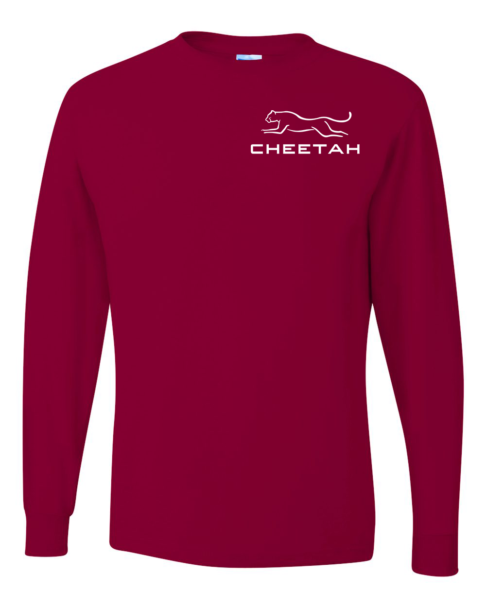 Cardinal Cheetah 100% Quality Cotton Long Sleeve