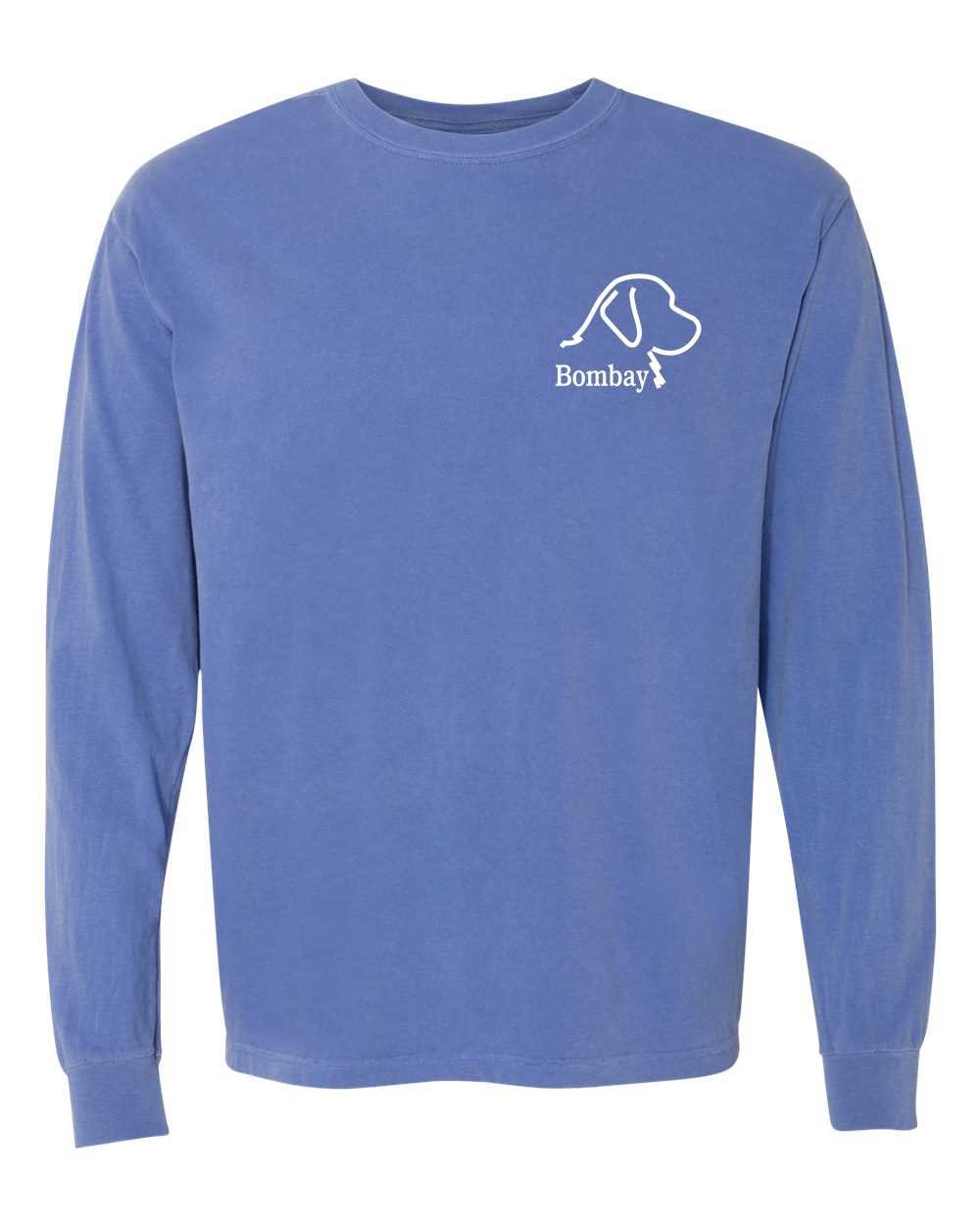 Flo Blue Comfort Colors Long Sleeve