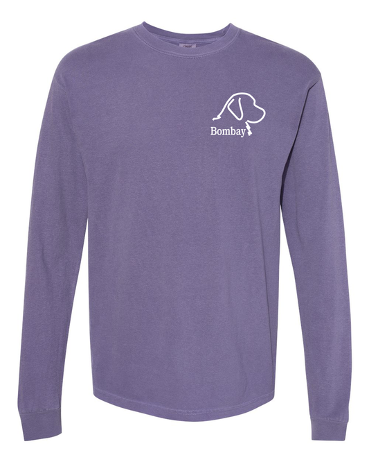 Grape Comfort Colors Long Sleeve