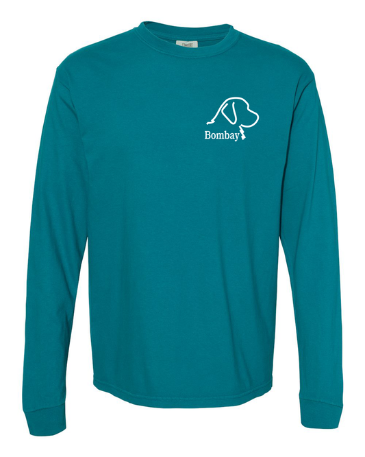 Topaz Blue Comfort Colors Long Sleeve
