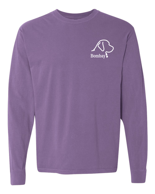 Violet Comfort Colors Long Sleeve