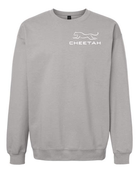 Cement Cheetah 100% Quality Cotton Crewneck Sweatshirt