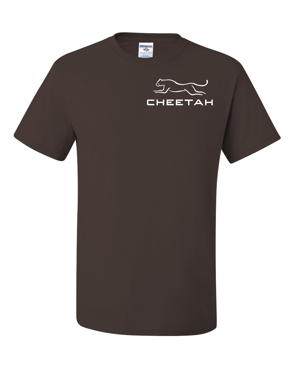 Chocolate Cheetah 100% Quality Cotton Short Sleeve