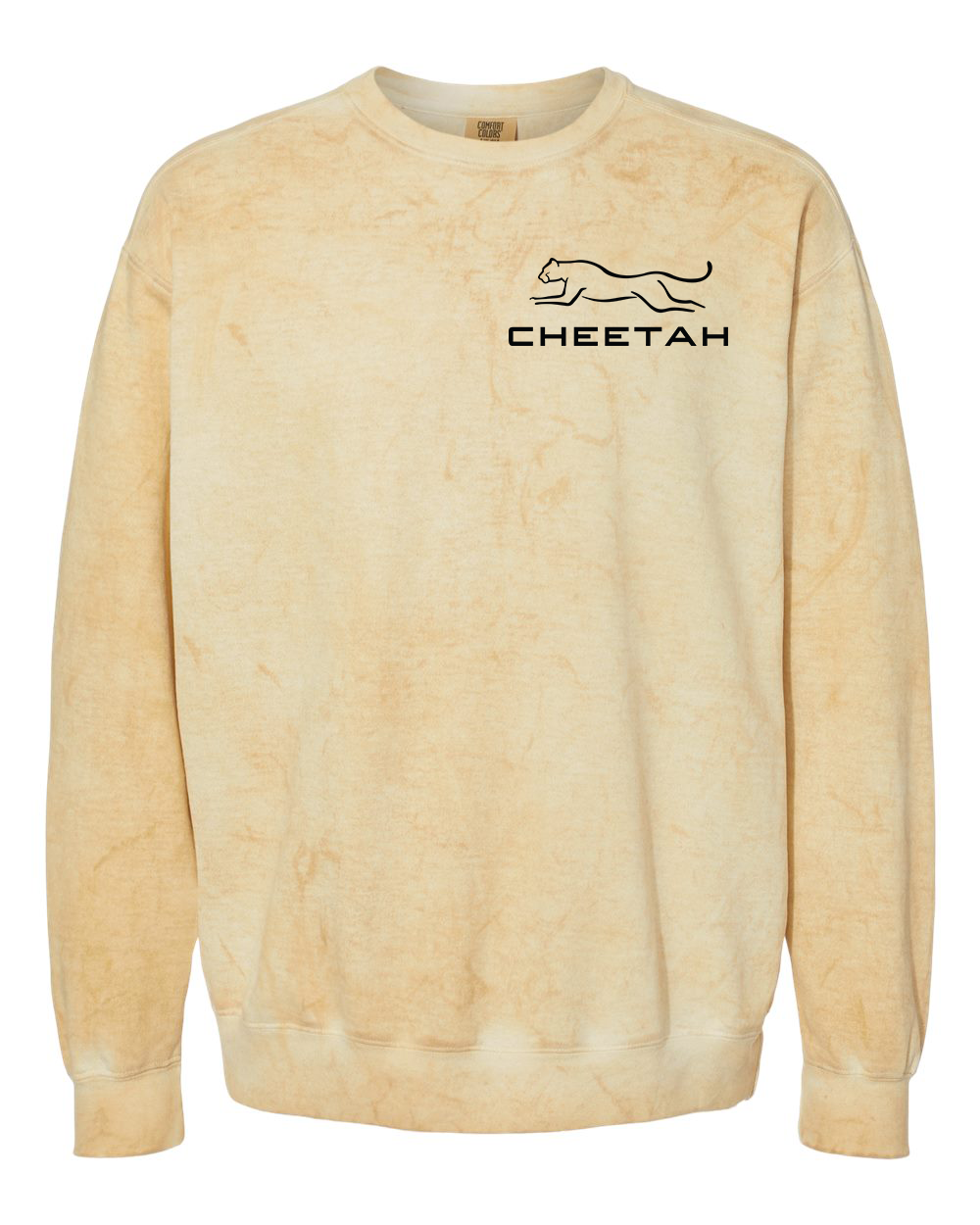 Citrine Cheetah 100% Quality Cotton Crewneck Sweatshirt