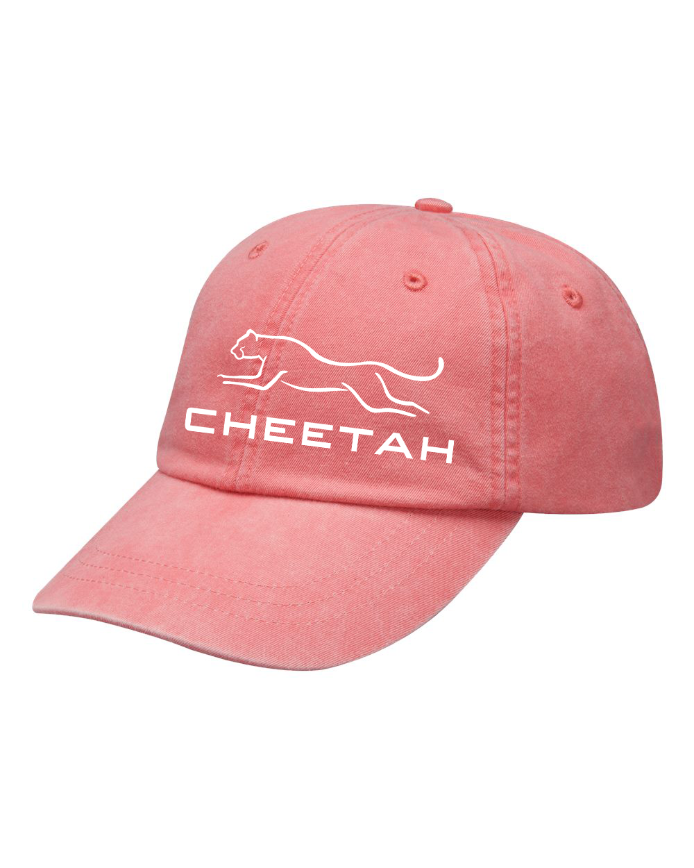 Coral Cheetah 100% Quality Cotton Cap