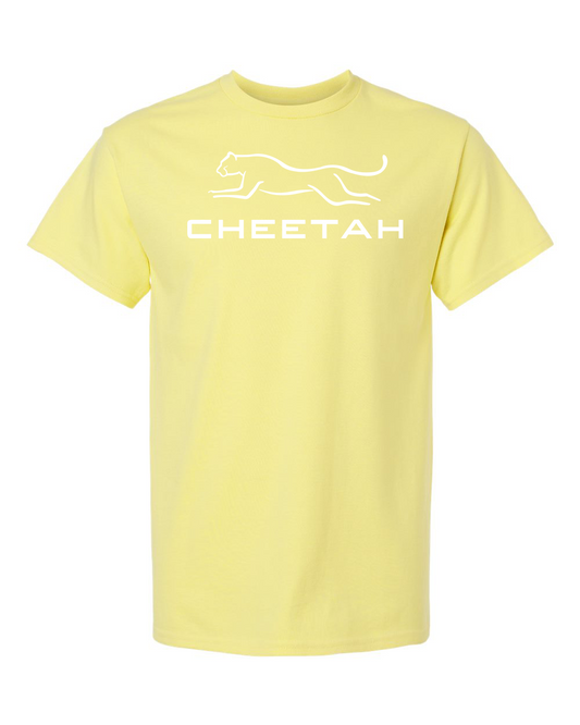 Cornsilk Cheetah 100% Quality Cotton Short Sleeve (Full Chest)