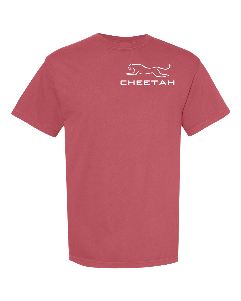Crimson Cheetah 100% Quality Cotton Short Sleeve