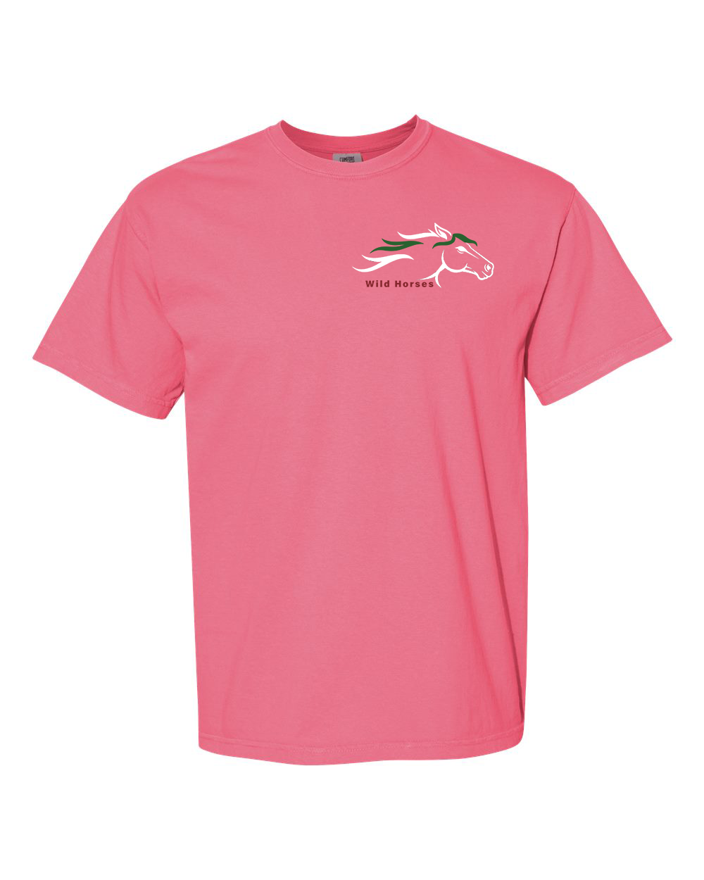 Crunchberry Wild Horses 100% Quality Cotton Short Sleeve