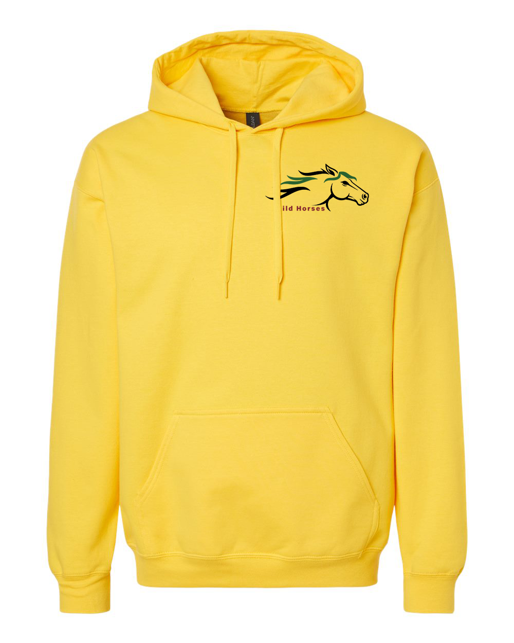 Daisy Wild Horses 100% Quality Cotton Hoodie