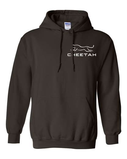 Dark Chocolate Cheetah 100% Quality Cotton Hoodie