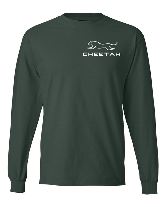 Deep Forest Cheetah 100% Quality Cotton Long Sleeve