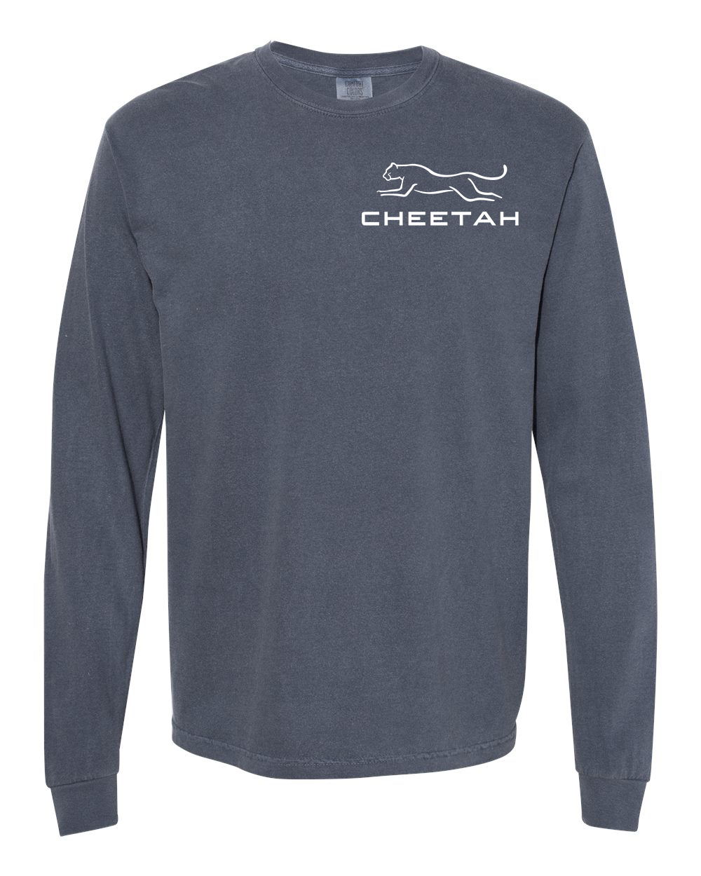 Denim Cheetah 100% Quality Cotton Long Sleeve