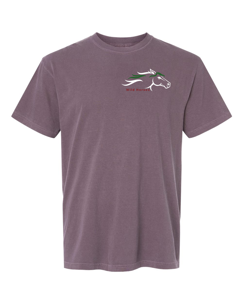 Dusk Wild Horses 100% Quality Cotton Short Sleeve