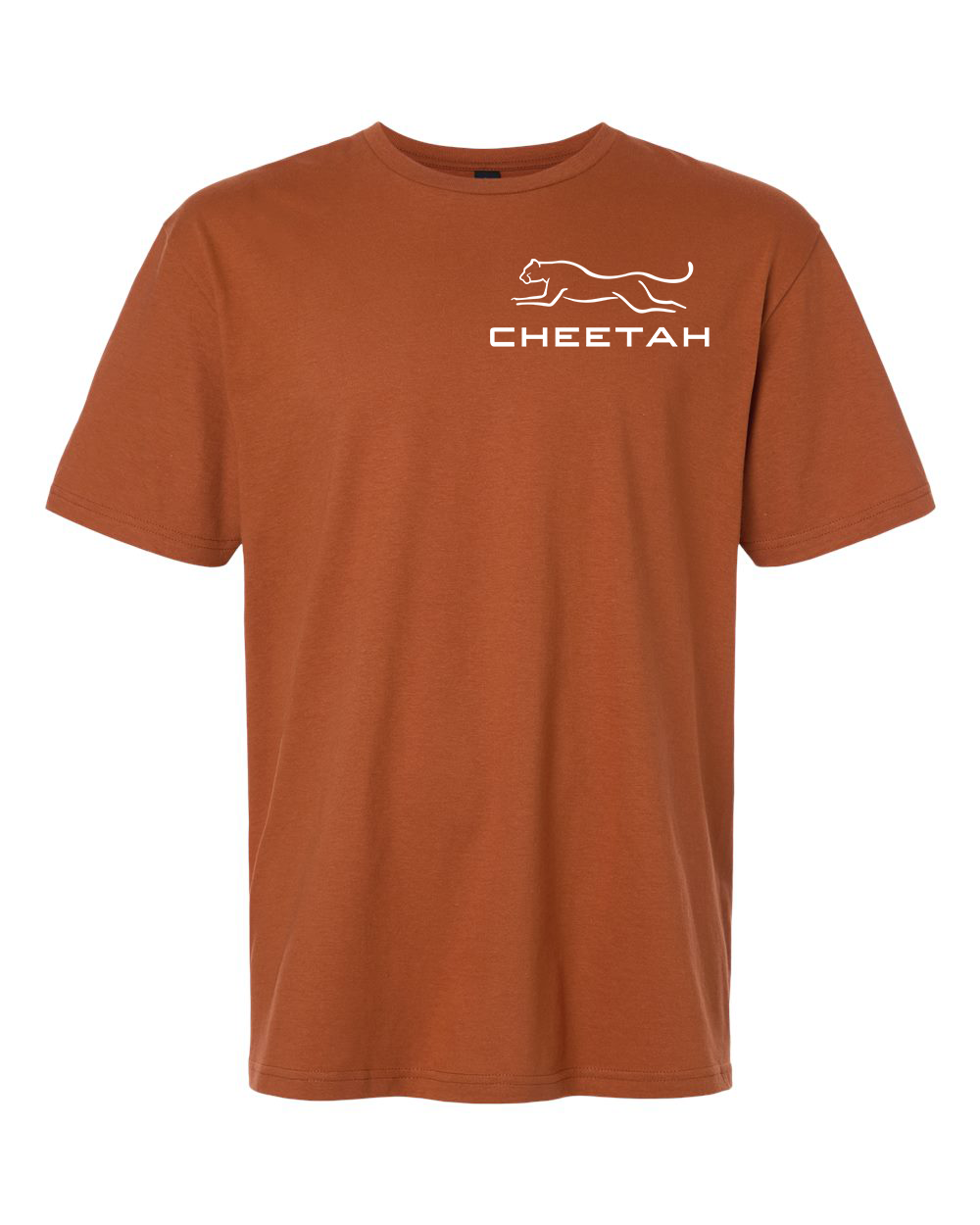 Fan Texas Orange Cheetah 100% Quality Cotton Short Sleeve