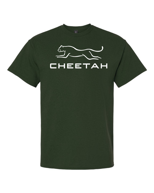 Forest Cheetah 100% Quality Cotton Short Sleeve (Full Chest)