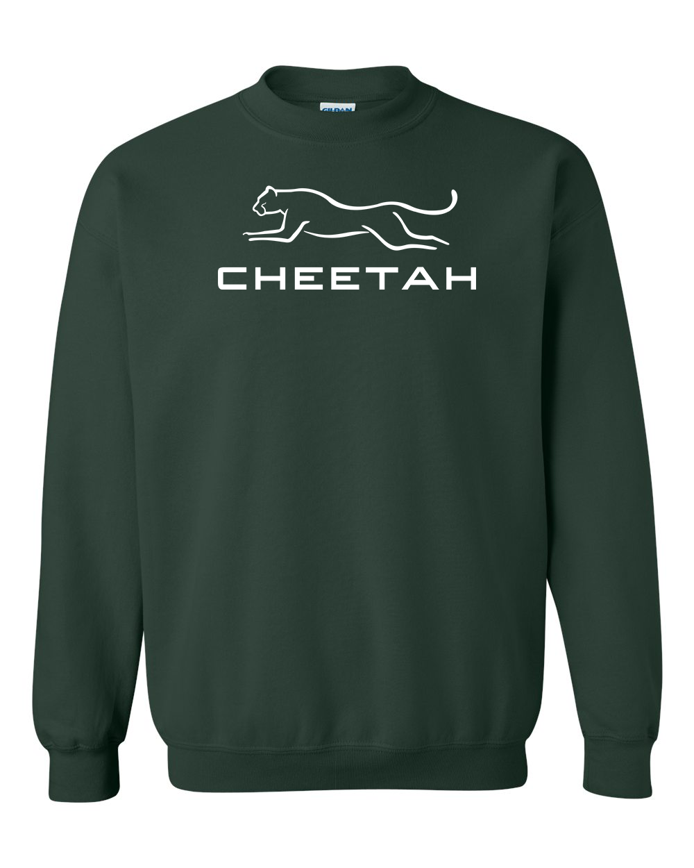 Forest Cheetah 100% Quality Cotton Crewneck Sweatshirt (Full Chest)