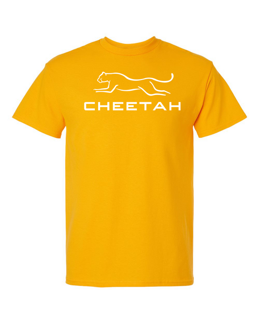 Gold Cheetah 100% Quality Cotton Short Sleeve (Full Chest)